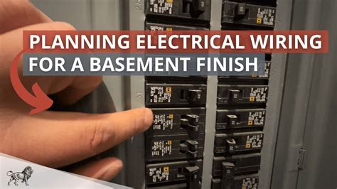 finish basement electrical box|basement electrical wiring problems.